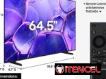 Samsung 65” Crystal UHD U8000F 4K Smart TV 2025