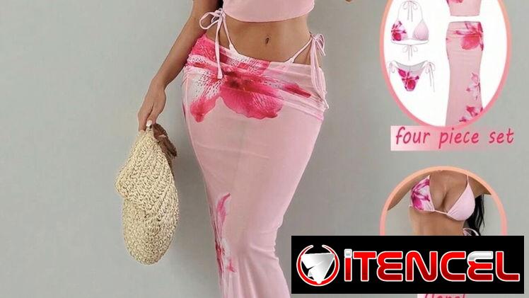 Bikini de 4 piezas disponible talla S en 25 usd