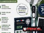 Ventilador Solar Recargable STAVEL (Modelo LD-8016) La solución definitiva para mantenerte fresco,