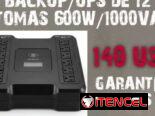 BackUPS para PC con 12 tomas