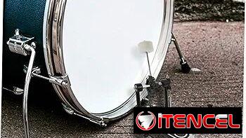 Kit de tambor de pedal de tambor, kit de tambor de repuesto de pedal, accesorio de tambor de pedal único, accesor