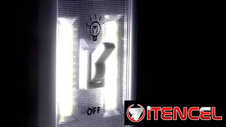 Lampara tipo interruptor