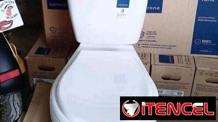 Tasa tanque con sus herrajes completos, acsesorios para baños
