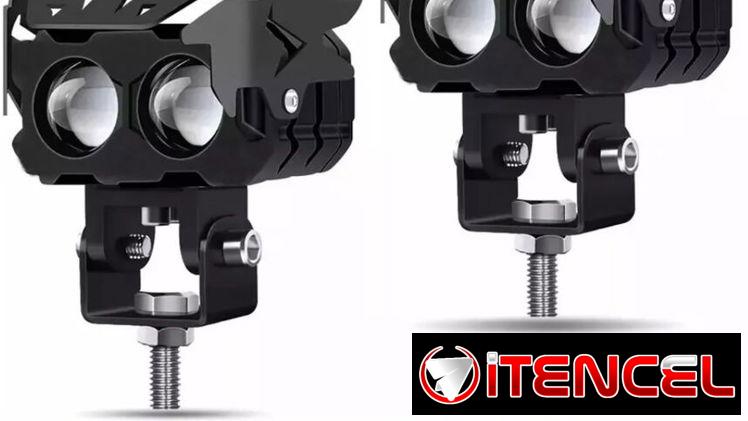 NEBLINEROS BILEDS 12-24V DOBLE COLOR.