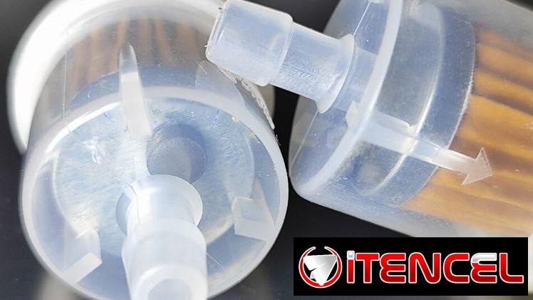 FILTRO DE GASOLINA PARA MOTO CON IMÁN PARA RESIDUOS.