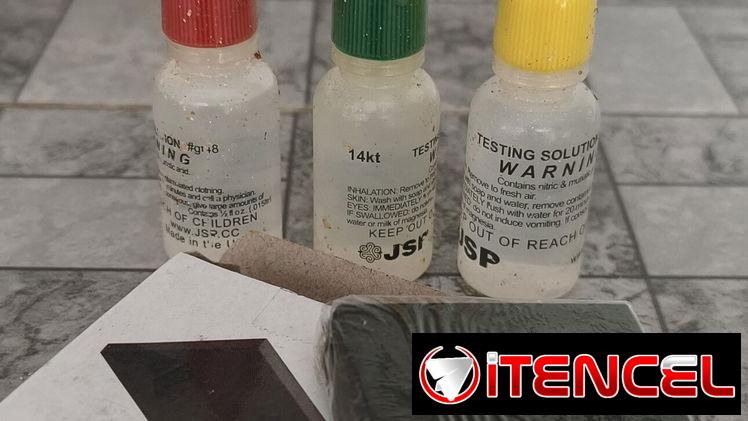 Por cantidad Ácidos 10, 14 y 18k Comprobar oro y piedra de comprobar oro