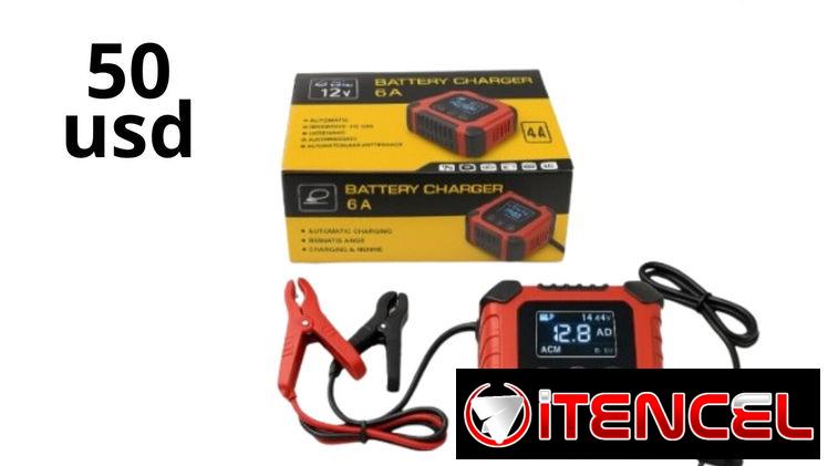Cargador de batería 12v / 12a – 200amp q7
