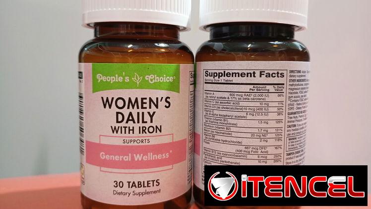 Prenatales con Hierro y multivitaminas