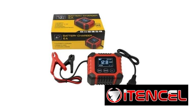 CARGADOR DE BATERÍA 12V / 6A – 100AMP Q7 VPT-0087