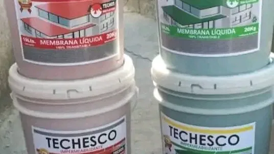 Si tienes goteras y filtraciones no dudes en llamar aquí está lo q nesecitas sus buenas pintura original selladas