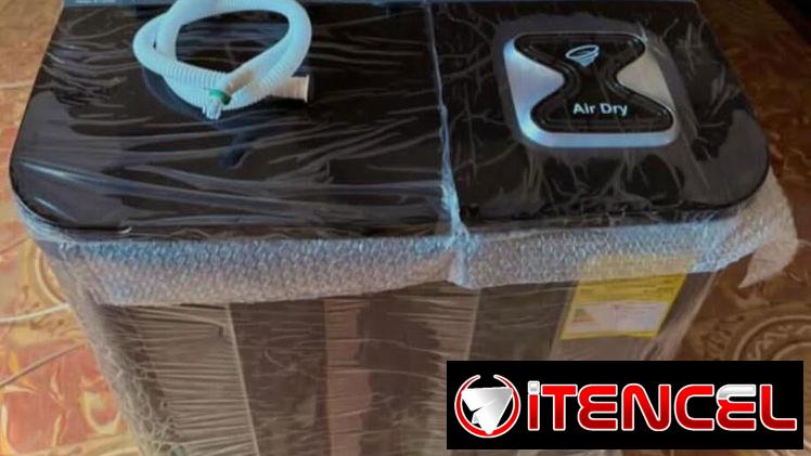 LAVADORA SEMIAUTOMÁTICA MILEXUS DE 7KG color negro (oferta solo por hoy)