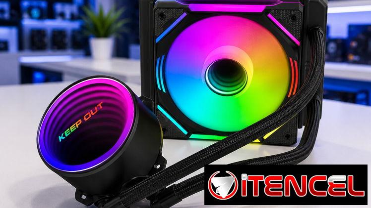 CPU FAN Keep Out Kit RL XWC-120 BLACK ARGB 120MM *PRECIO: 60 USD*