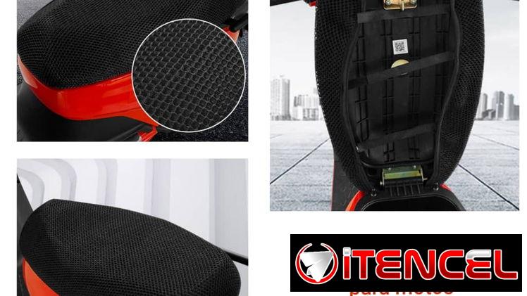 Forros para asientos de Bicimotos En color negro