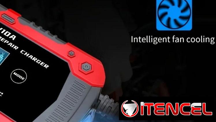 CARGADOR de BATERÍA inteligente 12 VDC y 10 A