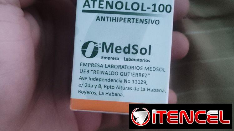 Atenolol pomo 30 tabletas