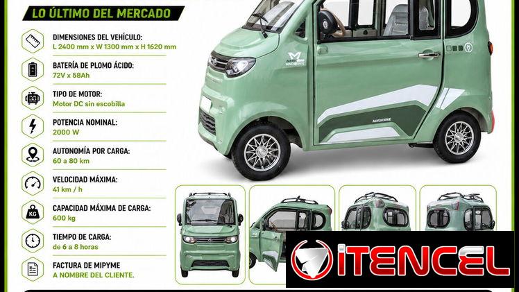 🏎️ CARRITO ELÉCTRICO MAGIKBIKE: Lo Último del Mercado para tu Movilidad y Negocio 🏎️
