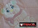 Set nuevo completo de canastilla para bebé niña