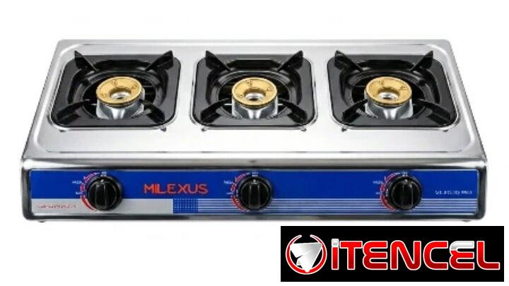 Cocinas Milexus para meseta de 2 y 3 hornillas