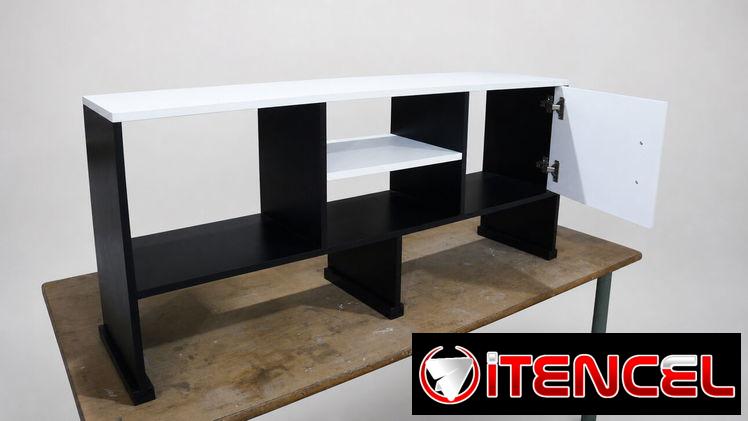 Mueble bajo TV en MDF hidrófugo