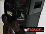 Equipo de música LG Xboon tipo torre con Bluetooth,graba de memoria a memoria y  desde cd a memoria,karaoke y más