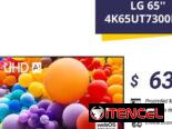 Televisores LG de 50″, 55″, 65″, con 6 meses de garantía
