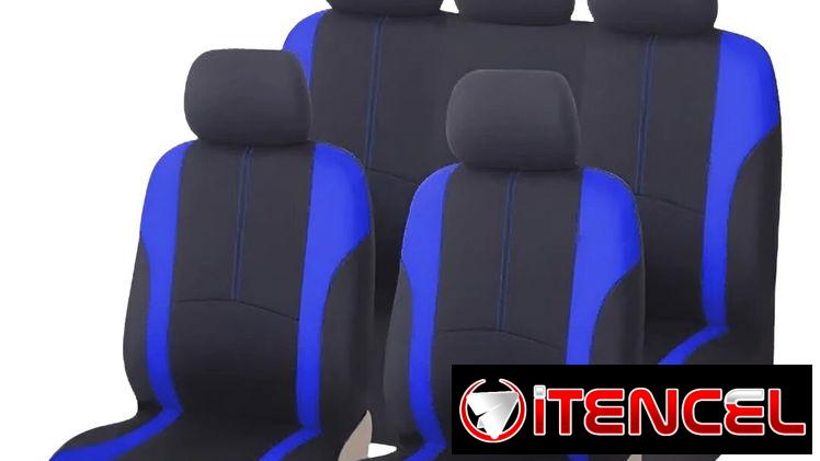 Fundas para 5 asientos de automóvil 9 piezas universal