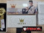 Reloj automático dorado para hombre OLEV en caja – Nuevo