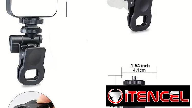 CLEANTRUST Luz Selfie Recargable con Clip