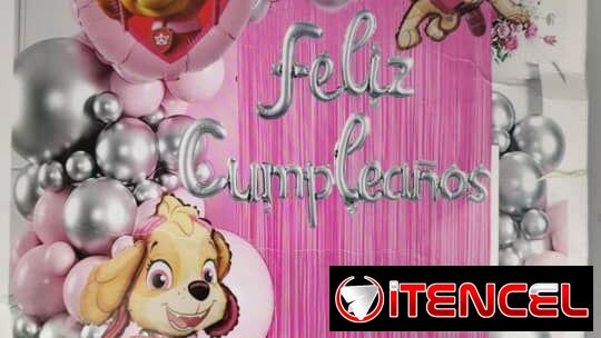 Set de Globos de 75 Piezas – Sky -sonic -labubu-paw patrol- Bluey entre otros