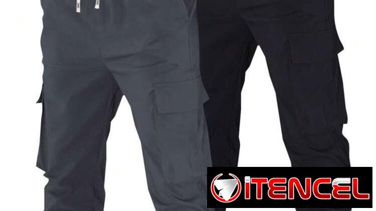Pantalones de puño talla XL