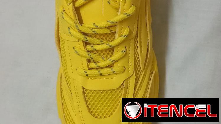👟 Tenis Amarillo Estilo Urbano