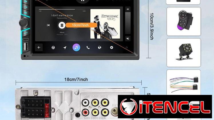 Reproductora de carro pantalla táctil .  70 USD