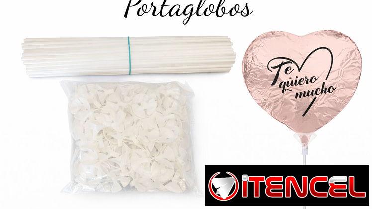 Portaglobos para globos metalizados