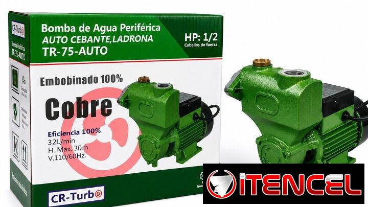 BOMBA DE AGUA 💧PERIFÉRICA Autocebante TR-75-AUTO  ( Ladrona ).