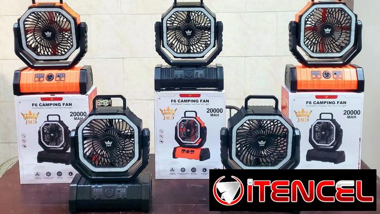 Ventilador Recargable F6  20000 mah (EH)