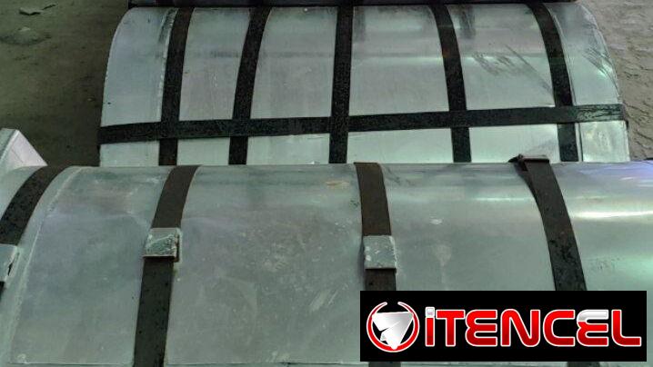 Bobina de Acero Galvanizado (0,6x901mm) $3500 Bobina de Acero Galvanizado (1,2x210mm) $3300