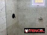 Paños fijos para baños transparentes y nevados