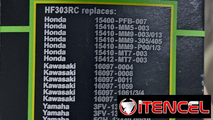 Filtro de Aceite para Moto Japonesa
