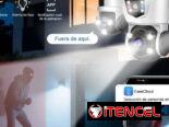 Cámara de seguridad Solar de 3 lentes a 18Mpx