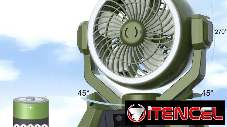 Ventilador recargable