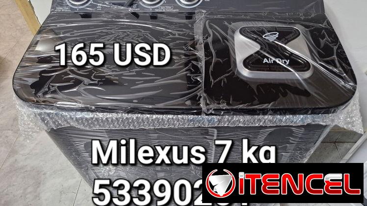 Lavadora semiautomática Milexus 7kg