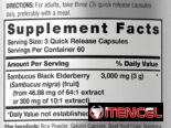 Black elderberry, cápsulas de raíz de sauco 180 cápsulas