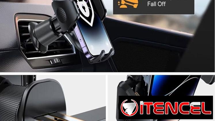 Miracase Phone Holder para Auto – Dark Black | Celulares, Tablets y Accesorios | Nuevo | Gara… | videojuegoshabana.com
