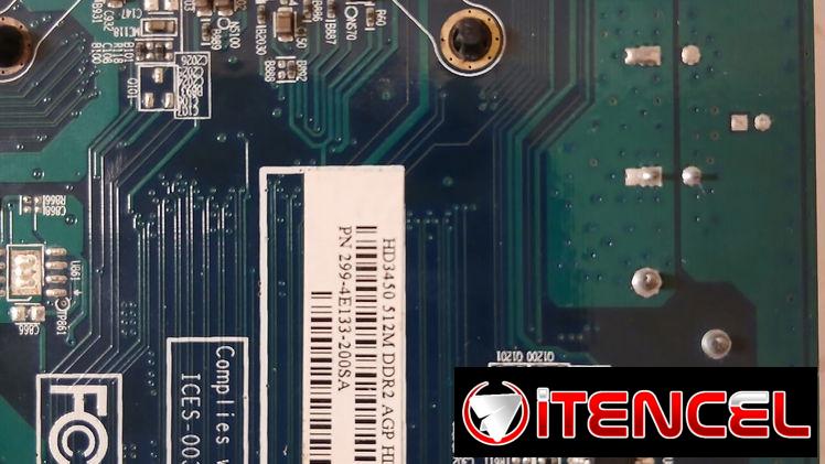 Tarjeta de Video de 512MB DDR2 AGP