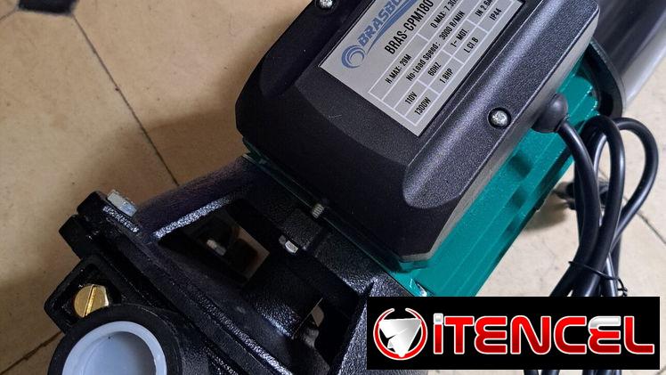 Bomba  de agua centrifuga de  disco1.8 hp 1 1/2 ” succión  descarga 1″