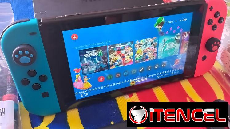 Nintendo Switch Pirateada! como NUEVA! 256 gb!