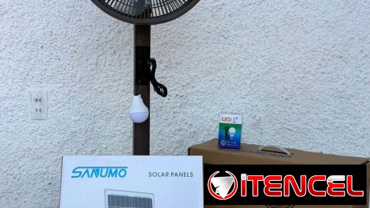 Ventiladores recargables SANUMO disponibles