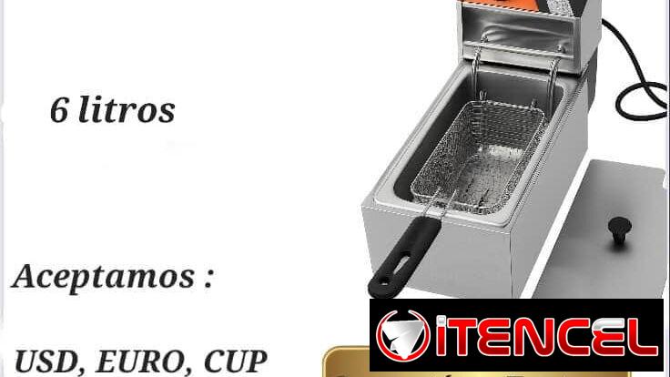 Freidora de aceite 6 litros
