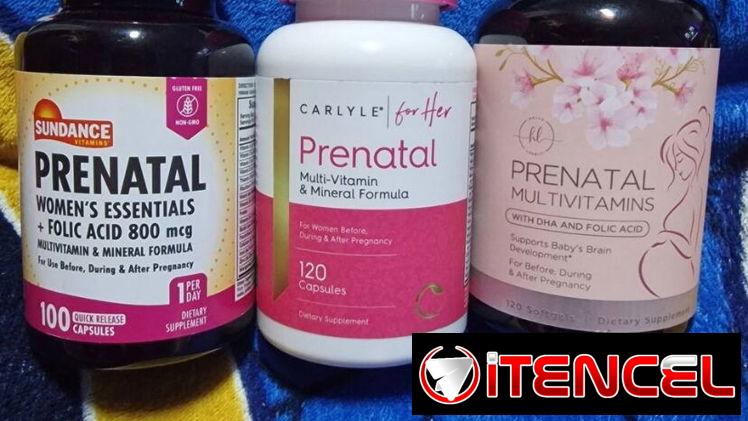 prenatales multivitamínicas