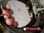 Bandas de freno para triciclo